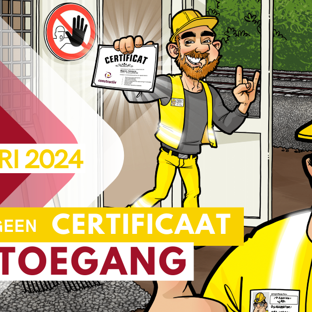 Geen certificaat geen toegang